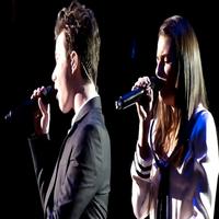 STAGE TUBE: Lea Michele and Chris Colfer Duet at GLEE LIVE in London! Video